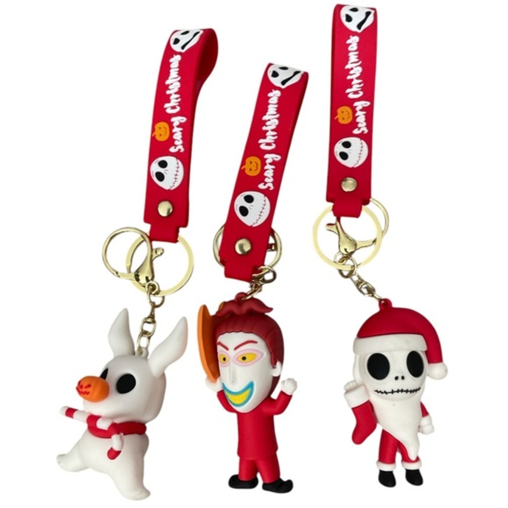 Night Before Christmas Key Chain Purse Charm